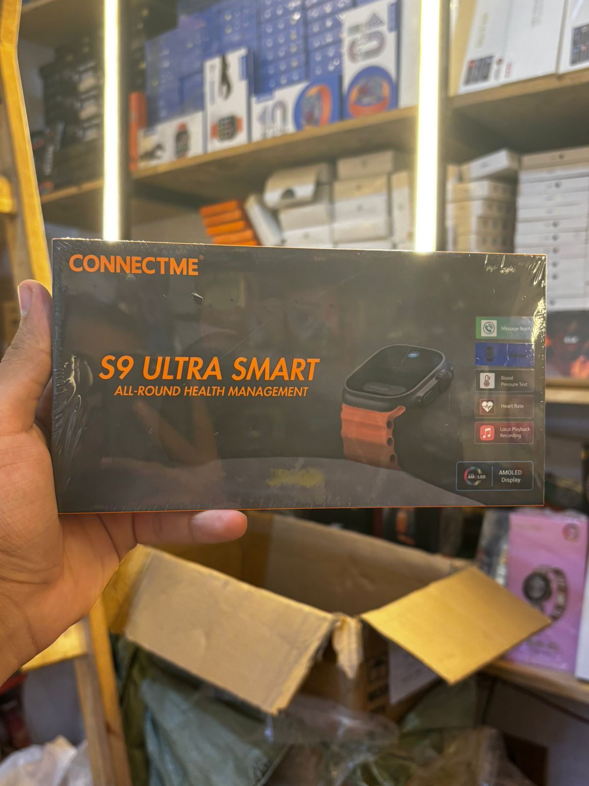 ساعة s9 ultra samrt connectme